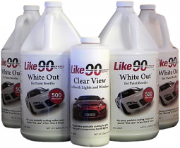 Clean Booth Kit - White Out Paint Booth Covering