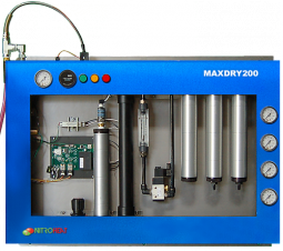 MaxDry200: 3 Stage Filter, Membrane Dryer
