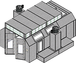 ETL-Listed Paint Booths