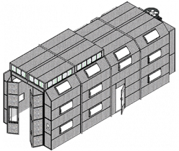 Truck Semi Downdraft Paint Booth - 40'