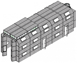 Truck Semi Downdraft Paint Booth - 50'