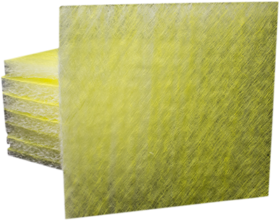 Paint Booth Exhaust Filter – 20”x20” 22 Gram (50-Pack) Unbranded