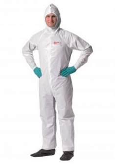 *Out of Stock* White Shoot Suit with Hood